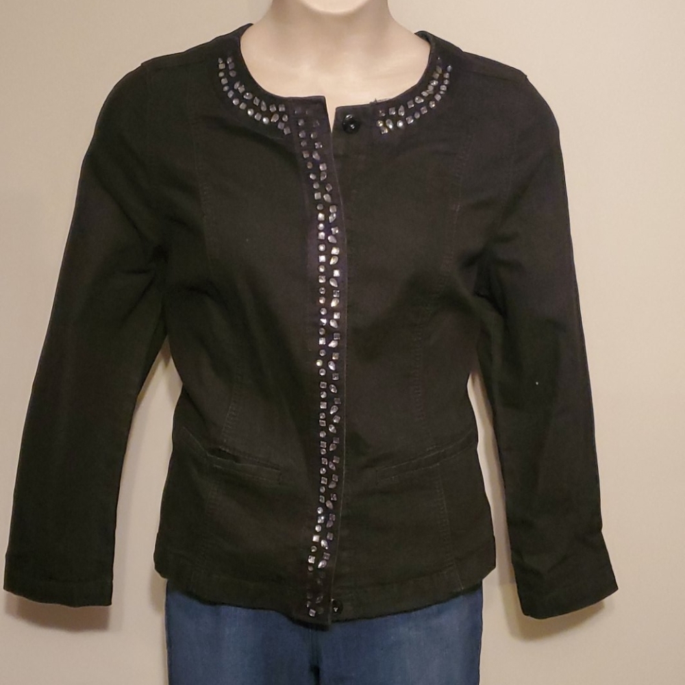 Black denim Jacket